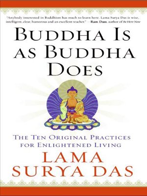 cover image of Buddha Is as Buddha Does
